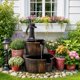 thumbnail image 4 of Fuente Athena Collection 69 cm 11 L Barril para Exterior, 4 of 9