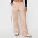 thumbnail image 2 of Pantalón Mujer Doble Cargo Beige Corona, 2 of 5