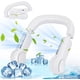 thumbnail image 1 of Ventilador de cuello portátil, ventilador personal sin aspas, recargable, manos libres, 3 velocidades, diseño de auriculares plegables, mini ventilador alimentado por USB para viajes al aire libre, mu, 1 of 7