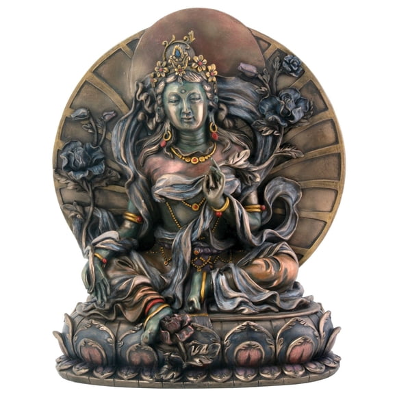 Figura Summit 19 cm x 24 cm de Resina Green Tara (Buda)