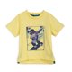 thumbnail image 1 of Polera Bebé Niño Manga Corta Estampado Mono Skater Amarillo Pillin, 1 of 3