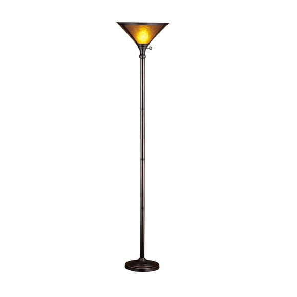 Lámpara Meyda Tiffany 23961 Colección Van Erp de 72 cm de alto