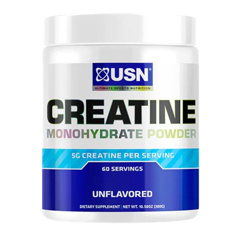 Usn - Creatina Monohidratada - 300Gr - 60 Servicios - Monohidrato De Creatina