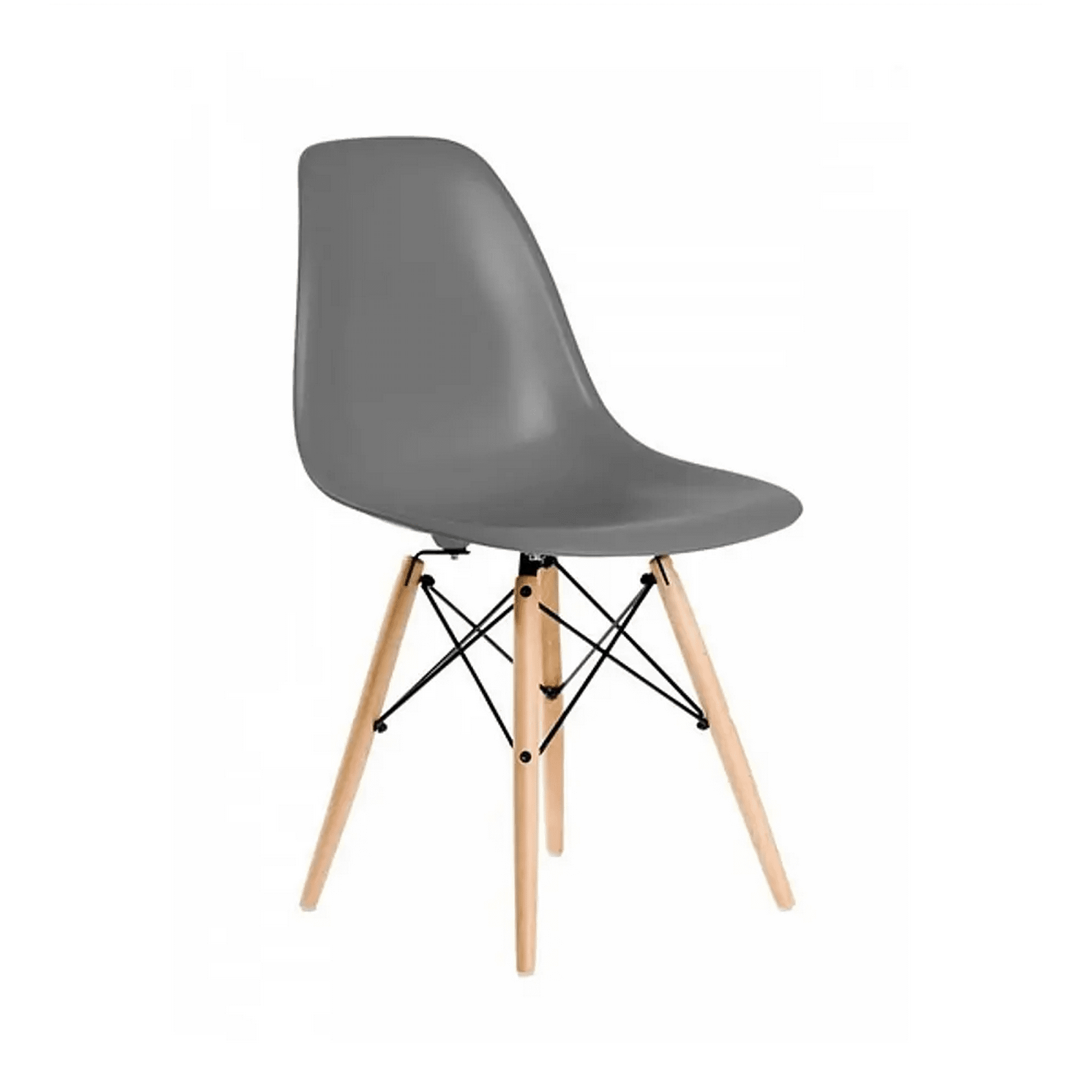 Topmarket - Silla Eames Gris Para Interior