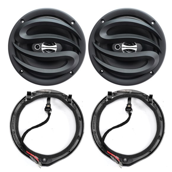 Bocinas para Auto Seventour 6.5" 3 Vías 300W para Honda Acura