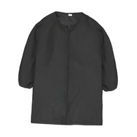 Bothyi - Delantal De Pintura Para Niños Delantal De Pintura Con Cremallera Frontal Para Niñas Y Niños Trabajo Hecho A Mano Negro L