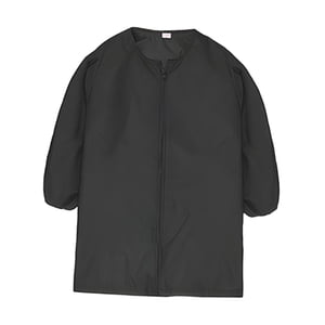 Bothyi - Delantal De Pintura Para Niños Delantal De Pintura Con Cremallera Frontal Para Niñas Y Niños Trabajo Hecho A Mano Negro L