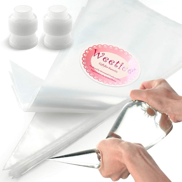 Bolsas de Pastelería Weetiee 30 cm 100 unidades Desechables Antirrotura