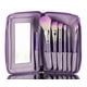 thumbnail image 1 of Juego de cepillos cosméticos Abib Crown Brush Purple HD, 7 piezas con espejo, 1 of 2