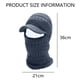 thumbnail image 2 of Gorro de punto para invierno, pasamontañas, cálido, para ciclismo, esquí, talla universal, resistente al viento, para clima frío., 2 of 5