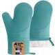 thumbnail image 1 of Manopla para horno GORILLA GRIP 32x21 cm Turquesa 550 °F, 1 of 9