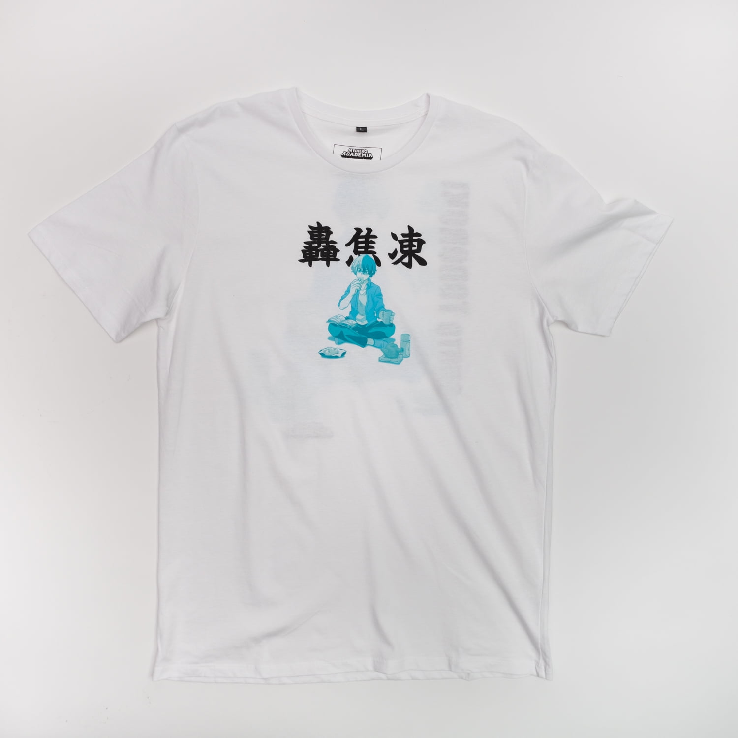 Polera Hombre You My Hero Academia Shoto Blanco