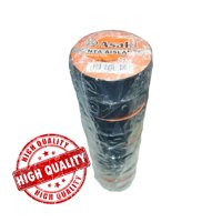 Prex - Pack 10 Huincha Aisladora Cinta Aislante Asaki