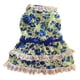 thumbnail image 1 of Vestido Huasa Perro Blanco Azul talla M, 1 of 3