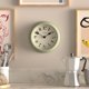 thumbnail image 2 of Reloj de Pared JONES CLOCKS® Frieze Pequeño Elegante 23 cm Verde Salvia, 2 of 6