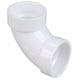 thumbnail image 1 of Codo de PVC de 90° NIBCO C4807 blanco 5 cm 2", 1 of 2