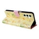 thumbnail image 2 of FOXDOCK Funda Tipo Cartera Floral para Samsung Galaxy S25 FE ,Funda con Tapa de Cuero PU, Protección Antigolpes con Ranuras para Tarjetas y Soporte, 2 of 5