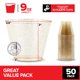 thumbnail image 2 of Vasos de plástico Stock Your Home Elegant 250 ml (paquete de 50), 2 of 7
