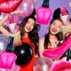 thumbnail image 5 of Globos marialler 8 piezas Kit rosa de labios, tacones y esmalte, 5 of 7