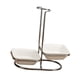 thumbnail image 1 of Soporte De Cerámica Para Reposacucharas De Cocina, Estante De Acero Inoxidable, Cuenco Cuadrado Doble, 1 of 5