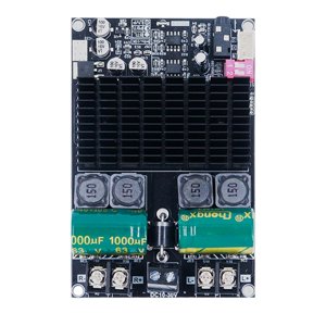 Magideal - Placa Amplificadora Con Subwoofer Mono Puenteado De 10-30 V Y 100 W + 100 W De Dos Canales