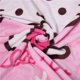 thumbnail image 3 of Manta de forro polar para viajes, súper suave y cálida, para niños, niñas, sofá, sala de estar (rosa), 55 x 40 pulgadas, 3 of 7