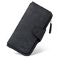 thumbnail image 1 of Billetera CLUCI de piel para mujer, triple con bloqueo RFID, color negro, 1 of 6