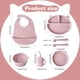 thumbnail image 2 of 1/7pcs Silicone Feeding Set, Baby Cat Design Silicone Tableware, Toddlers Led Weaning Supplies With Suction, Bowl Divided Plate Adjustable Bib, Soft Spoon Fork Water Cup, TYRY.HU Unbreakable Dishes, 2 of 5