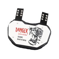 Magideal - Placa Trasera De Fútbol, Almohadillas Para La Parte Inferior De La Espalda, Resistente Al Desgaste, A Prueba De Golpes, Placa De Protección De Alto