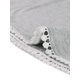 thumbnail image 5 of INSPIRE CHIC Conjunto de Pijama de Mujer de Mezcla de Rayón, Camiseta de Manga Corta Suave con Pantalones Capri de Cintura Elástica, Ropa de Casa para Primavera Verano L Gris, 5 of 6