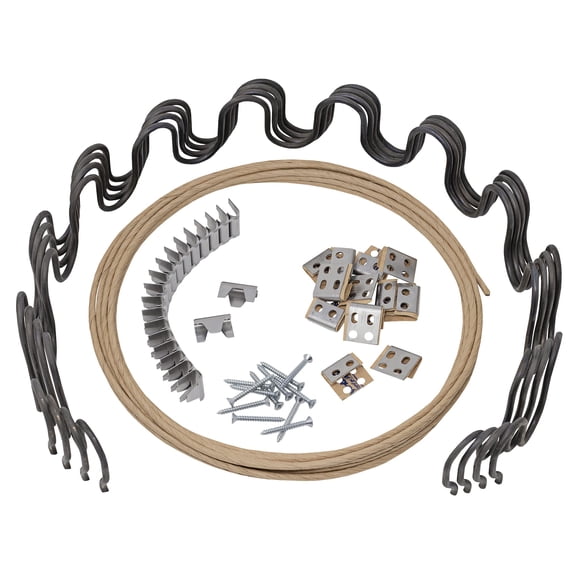 Kit de reparación de muelles de sofá House2Home de 18 pulgadas con muelles y clips