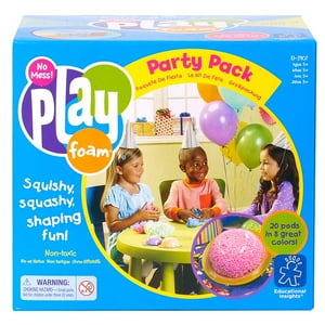 Learning Resources - Playfoam Party Pack Educational Insights, 20 Cápsulas, Más De 3 Años