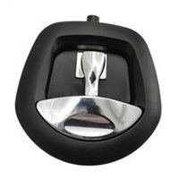 Ioensy - Caja De Herramientas Para Camión, Pestillo De Repuesto, Caja De Herramientas, Cerradura De Paleta, Mango De Repuesto, Plateado Y Negro