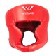 thumbnail image 4 of Casco De Boxeo Equipo De Protección Para Sparring Kickboxing Mujeres Hombres Rojo Grande, 4 of 5