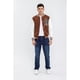 thumbnail image 3 of Chaqueta Universitaria Hombre Gruesa Forro Piel Bolsillos 7579, 3 of 4