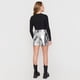 thumbnail image 3 of Falda Short Mujer Ecocuero Metalizado Corona, 3 of 5