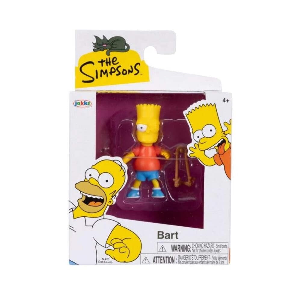 Figura De Acción Jakks Pacific Los Simpson Bart Simpson 6,35 Cm