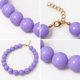 thumbnail image 2 of Collar Balloon Chicle Chunky De Cuentas Grandes Unisex lila 22, 2 of 3