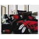 thumbnail image 1 of Red Rose Printed Quilt Duvet Cover Set Pillowcase Home Textiles Kids3-Piece Bedding Set, 1 of 5