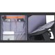 thumbnail image 5 of Mochila Cabina 48x30x25 Avión Deluxe Expandible Impermeable gris oscuro Talla única, 5 of 10