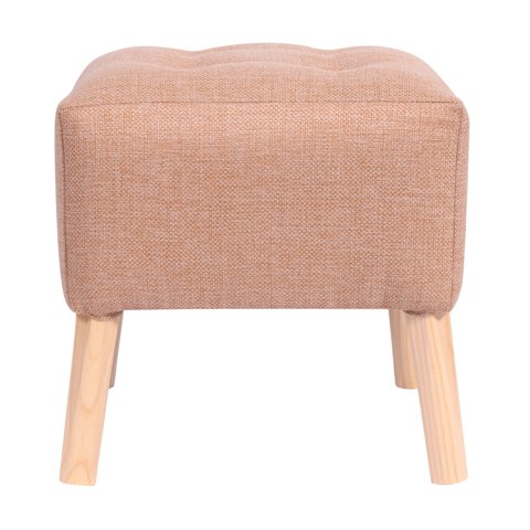 Máxima Design - Pouf Alemania Beige Omega 42X42X43 Cm