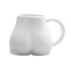 thumbnail image 2 of Taza De Café De Cerámica De 300 Ml, Forma De Trasero De Culo, Café, Novedad, Decoración Nórdica, Regalos, Blanco, 2 of 5