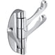 thumbnail image 1 of Ganchos giratorios de metal macizo, plegables, para toallas, con tres brazos giratorios, para colgar en la pared, cromado pulido, B1009CH-P1, 1 of 7