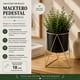 thumbnail image 5 of Porta Macetero Pedestal Maceta Plantas Decoracion Pequeño negro, 5 of 9