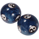 thumbnail image 2 of Exercise Ball Hand Baoding Ball Massage Exercise Chinese Health Stress Enamel Tai Relieve Meditation Yang Yin Chime Sound Asian, 2 of 3