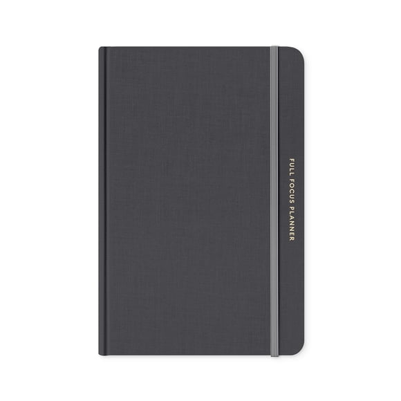 Planner Full Focus Tapa dura de lino gris Michael Hyatt