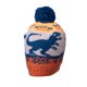 thumbnail image 1 of Gorro Bebé Niño Tejido Dinosaurios Naranjo, 1 of 2