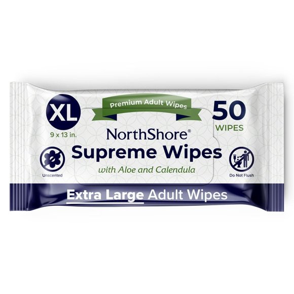 Toallitas NorthShore Supreme XL 50 unidades