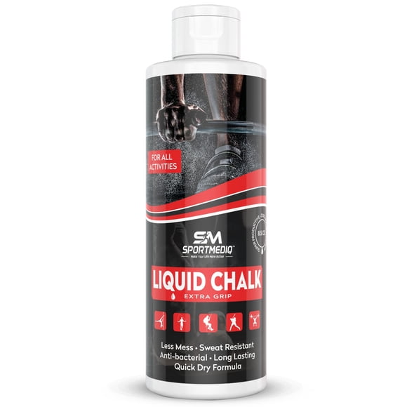 Tiza líquida Sportmediq Pro Grade, 250 ml, para gimnasio y escalada