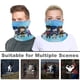thumbnail image 4 of Funneh Krew Braga de Cuello Protección Solar - Bandana UV Refrescante para Ciclismo y Deportes al Aire Libre, Hombres y Mujeres, 4 of 6